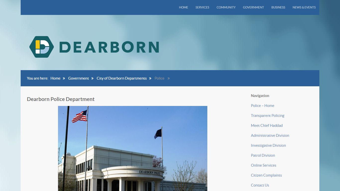 Police - City of Dearborn